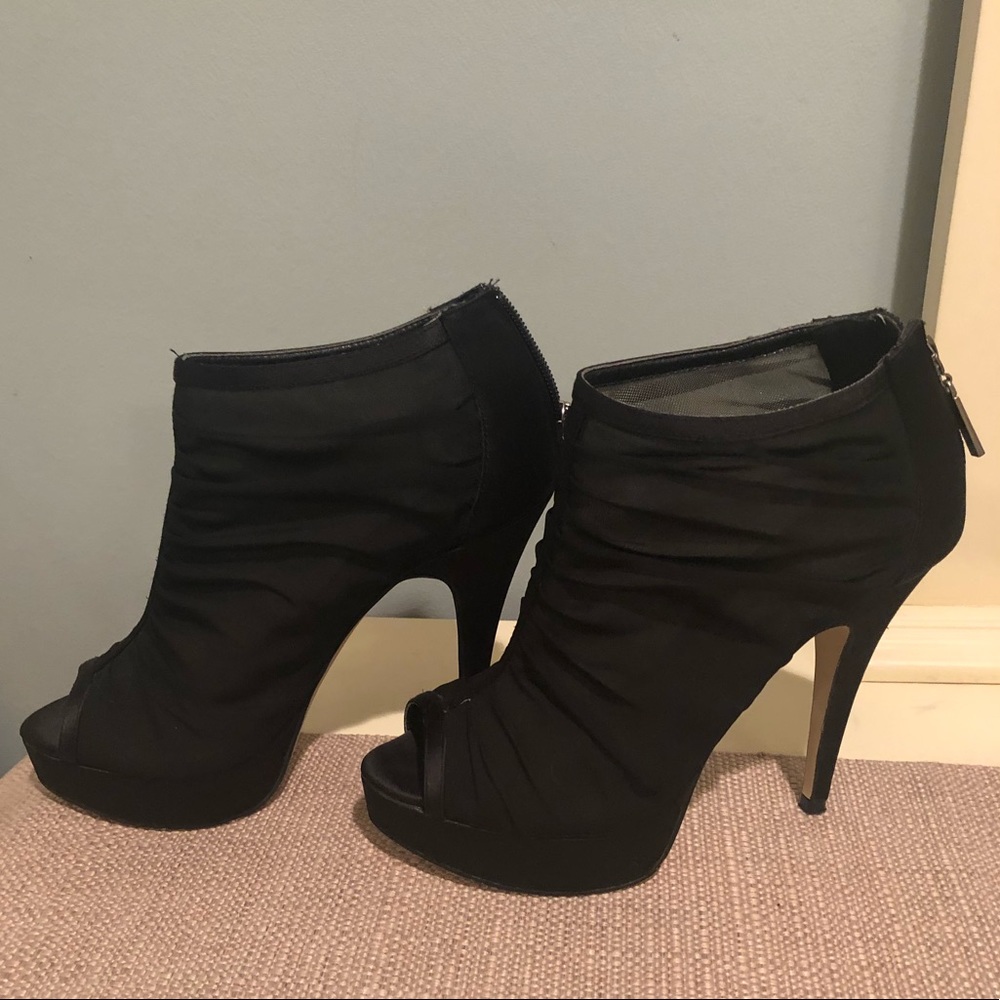 Chinese Laundry mesh heels